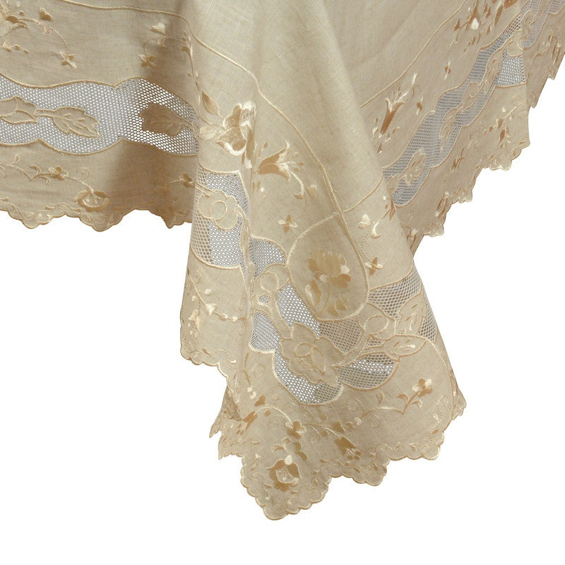 Linen Table Cloth (Hand-Made) Style # 231