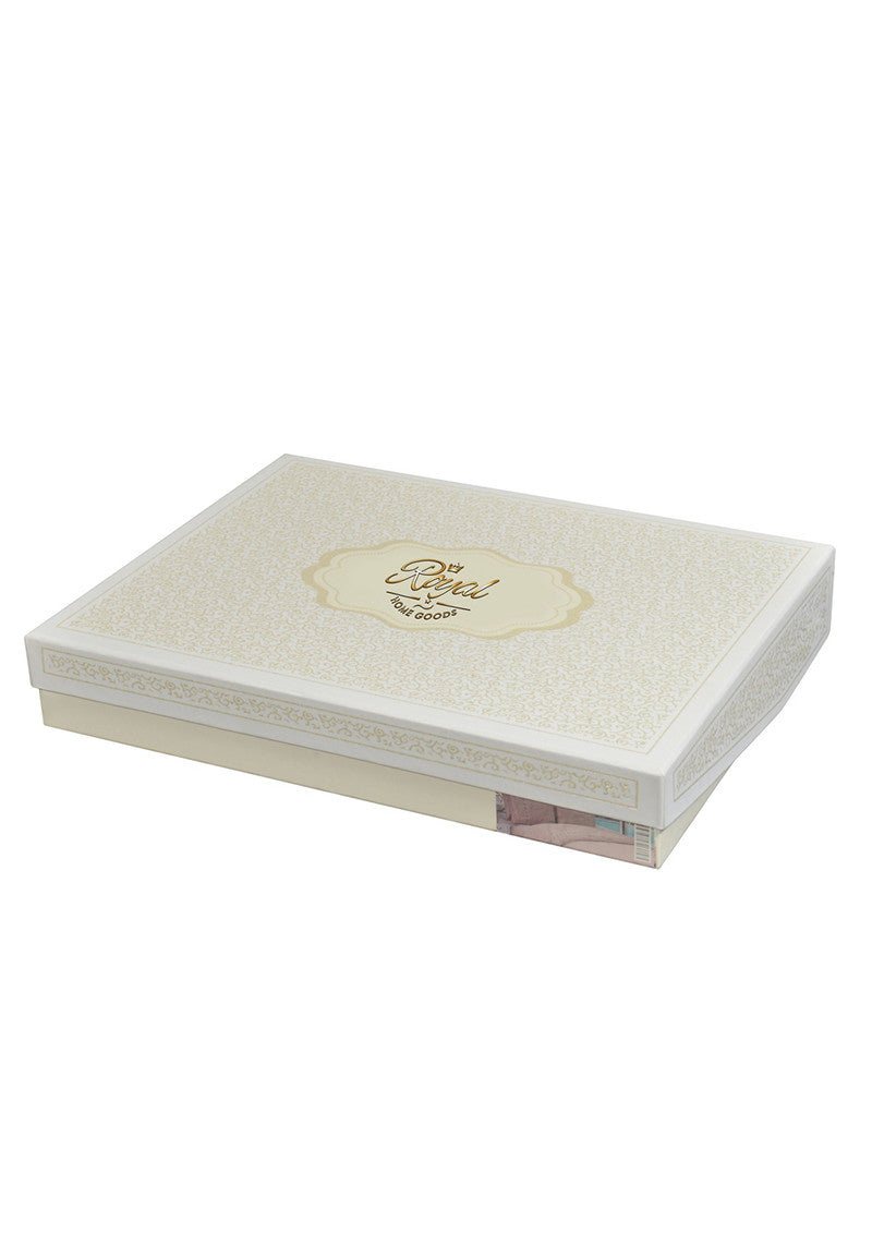 6 Pcs "Pique French" Bed Cover Set (Hand-Made)