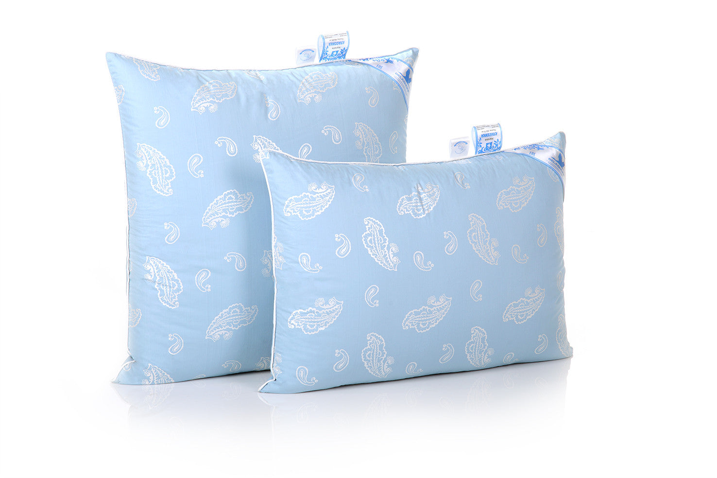Goose Down/Feather Pillow Collection"Classica" Grey goose down 50%, goose feather 50% (Feels medium hard)