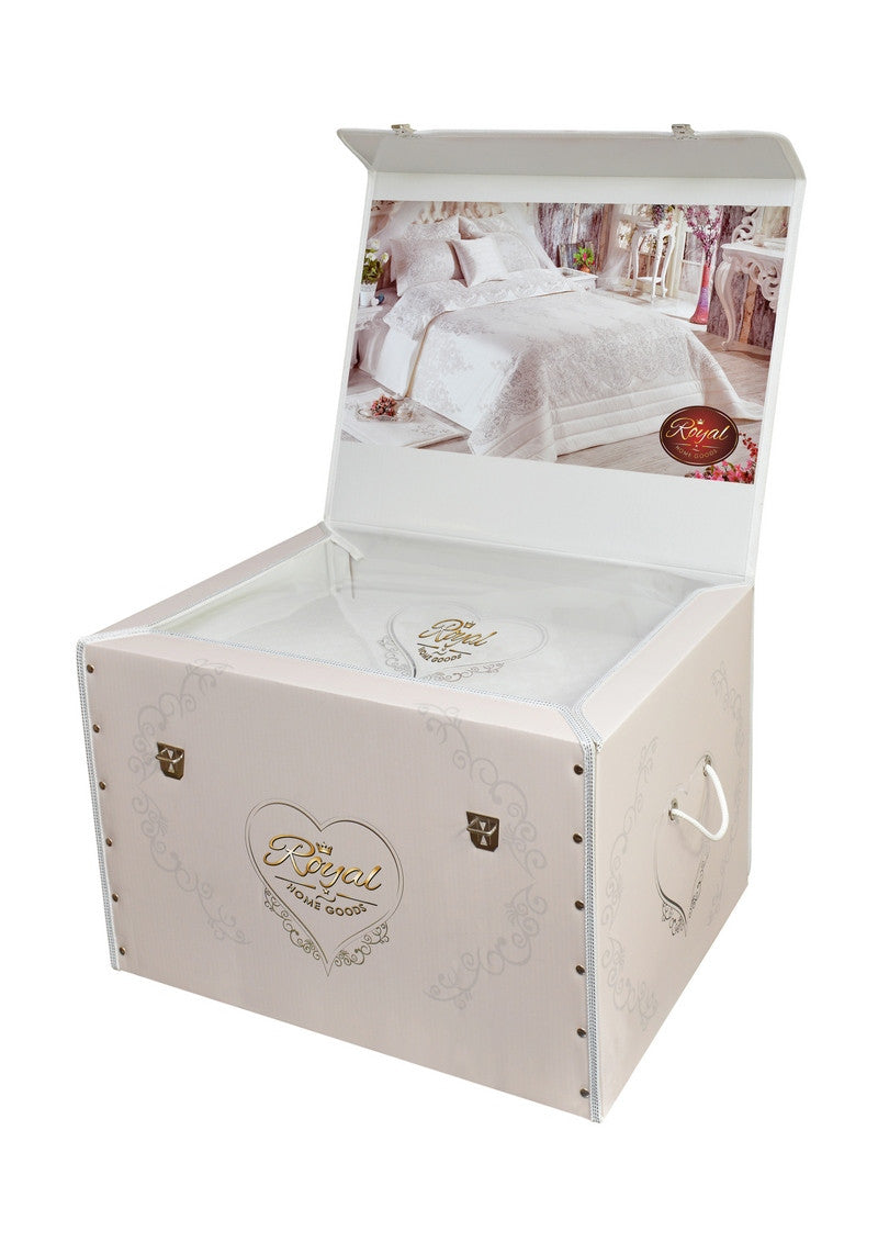 3 Pcs "DORE" Bed Cover Set (Hand-Made)
