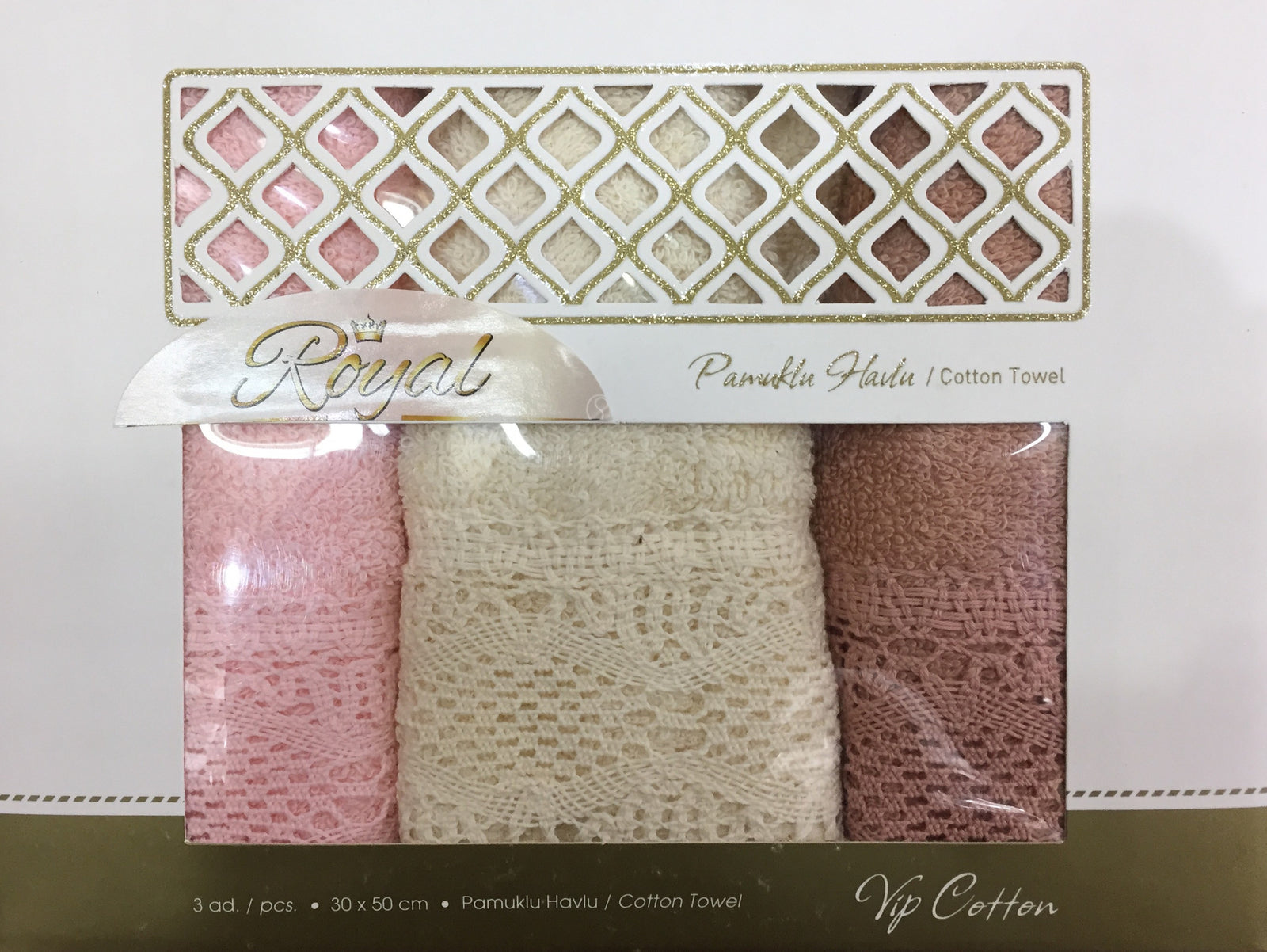 "DANTELLY"3Pcs Kitchen Towels Set