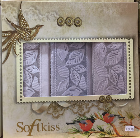 "SOFTKISS"6 Pcs Towels Set