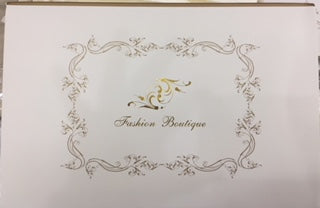 "FASHION BOUTIQUE" 3PCS TOWELS SET