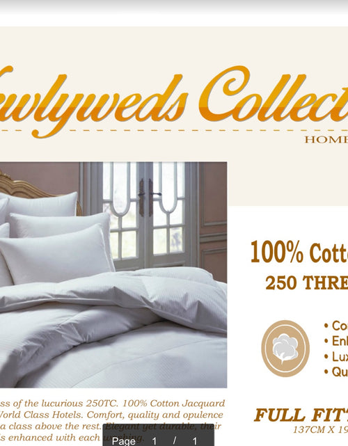 Load image into Gallery viewer, Hotel Collection  Fitted Sheet