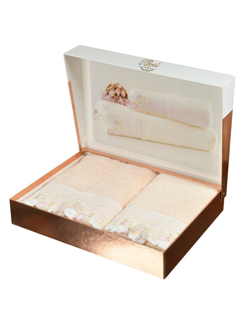 Load image into Gallery viewer, 2 Pcs "Jennifer" Towel Set 100% Cotton