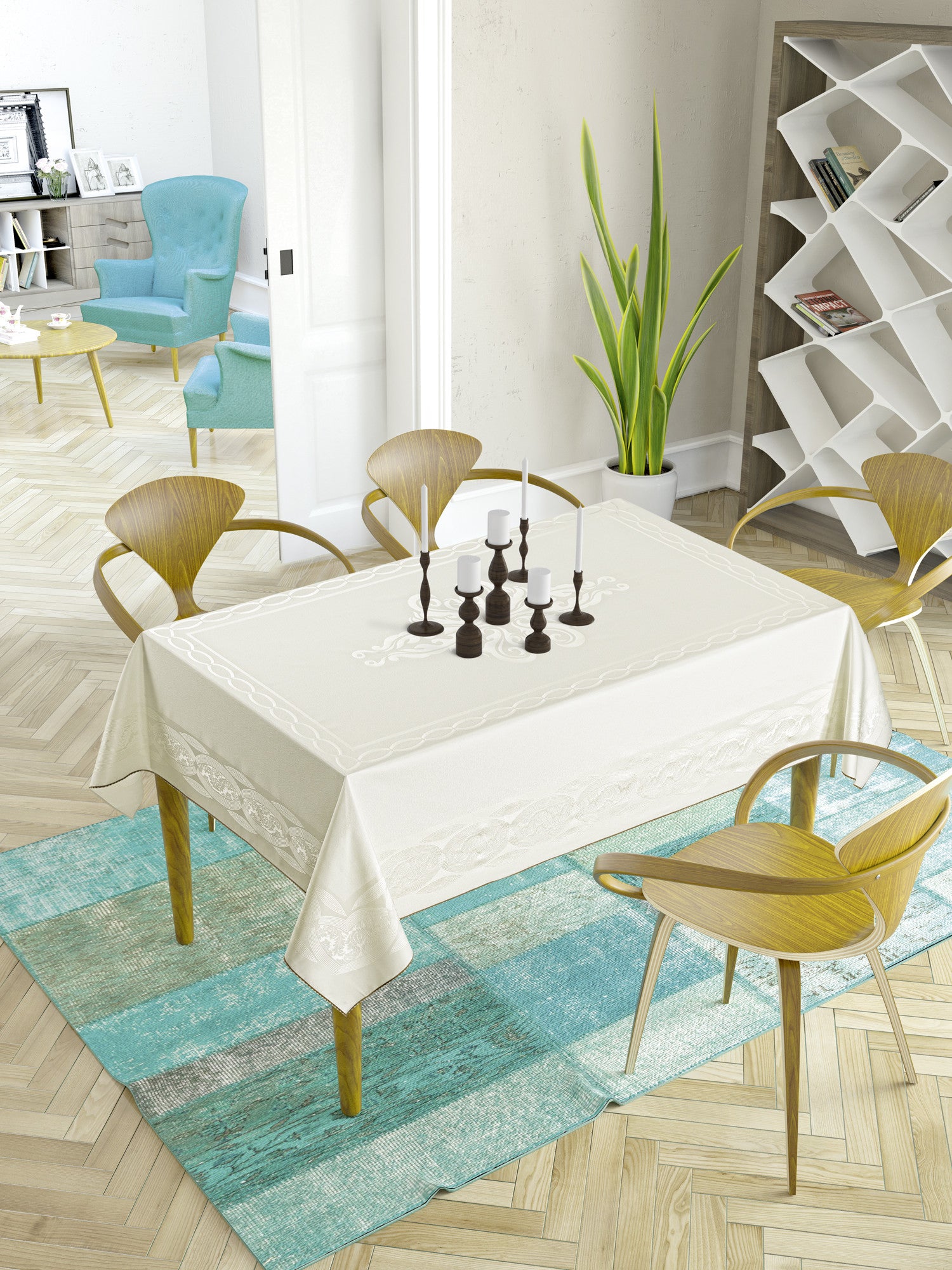 "Jackline" Jackar Pano Table Cloth