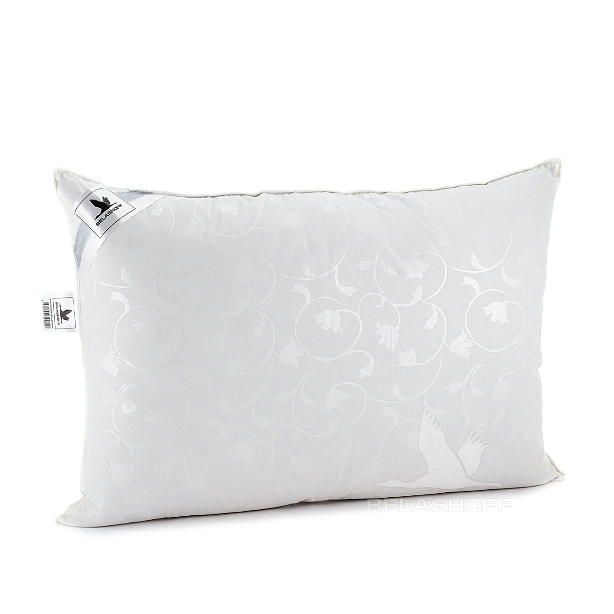 Goose Down/Feather Pillow Collection"Classica" Grey goose down 50%, goose feather 50% (Feels medium hard)