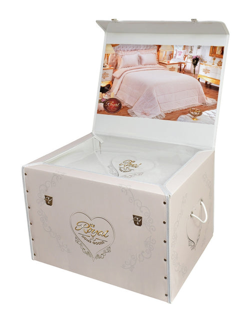 Load image into Gallery viewer, 3 Pcs "LIDIYA" Bed Cover Set (Hand-Made)