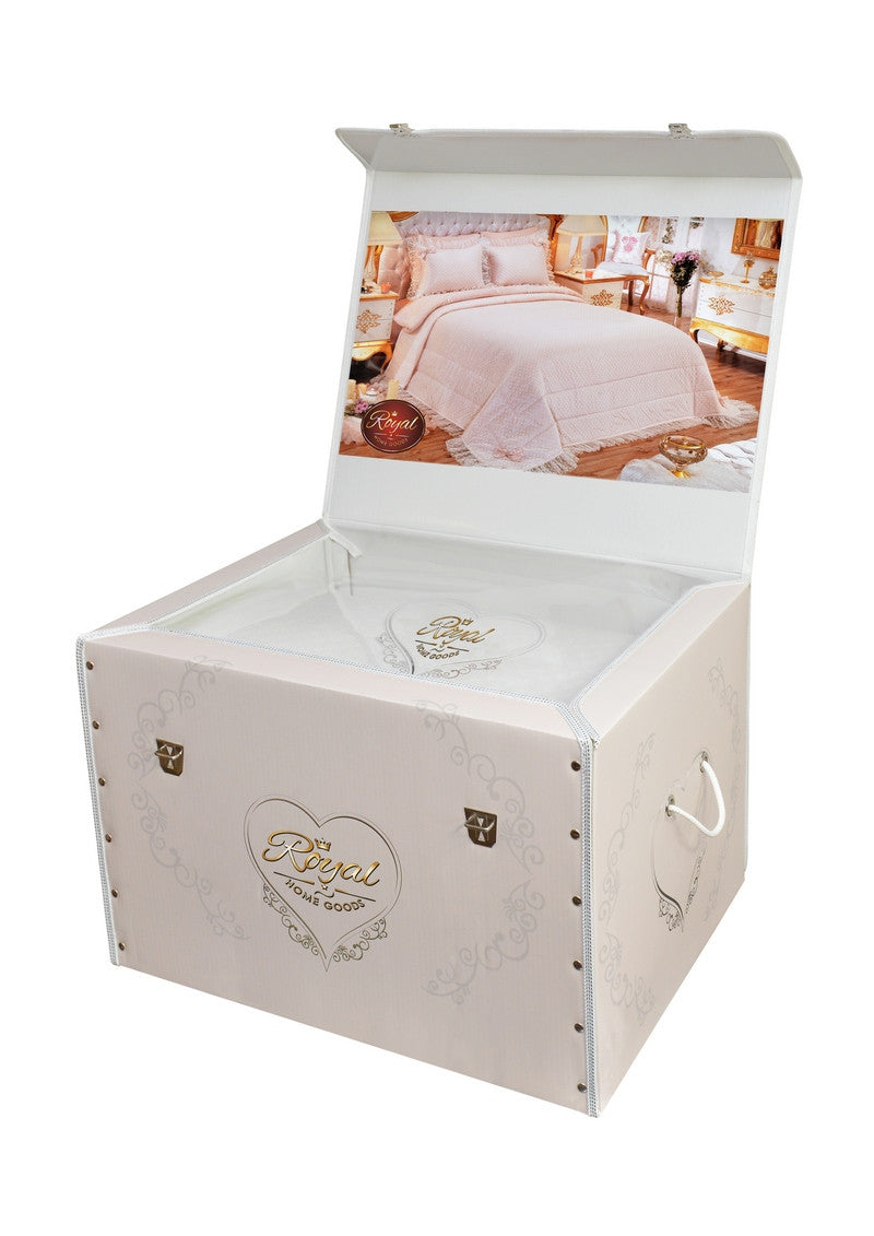3 Pcs "LIDIYA" Bed Cover Set (Hand-Made)