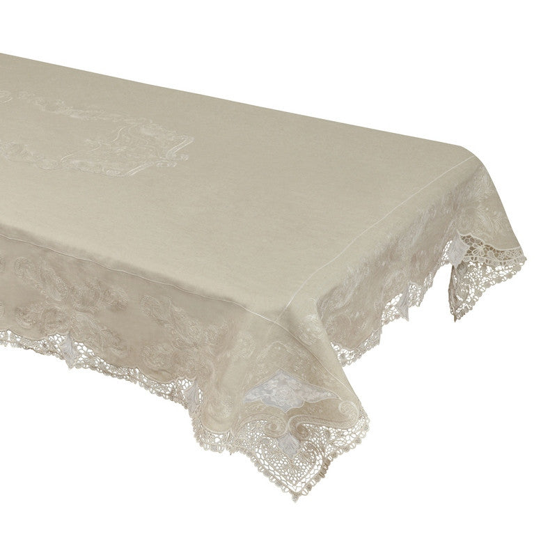 Linen Table Cloth (Hand-Made) Style # 246