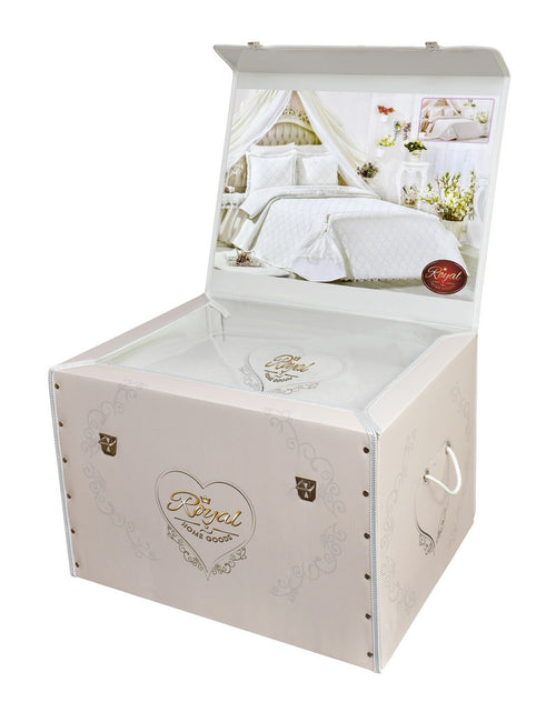 Load image into Gallery viewer, 3 Pcs "MANOLYA" Bed Cover Set (Hand-Made)
