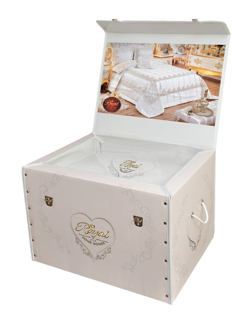 Load image into Gallery viewer, 3 Pcs "NOSTALJI" Bed Cover Set (Hand-Made)