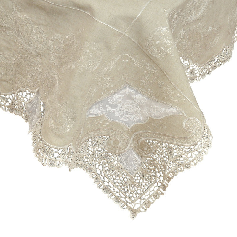 Linen Table Cloth (Hand-Made) Style # 246