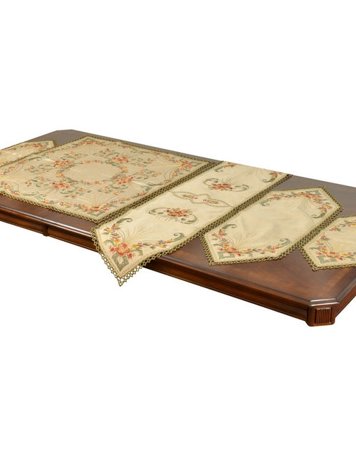 Load image into Gallery viewer, Table Cloth 5pcs Set (Hand-Made) Style # 236