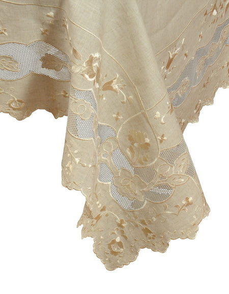 Linen Table Cloth (Hand-Made) Style # 231