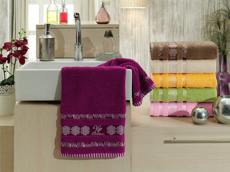 "GIRDAP"6Pcs  Towels Set