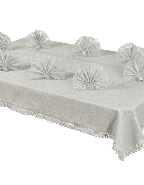 Load image into Gallery viewer, Sultan Table Cloth Set  &#39;&#39;Gray&#39;&#39;
