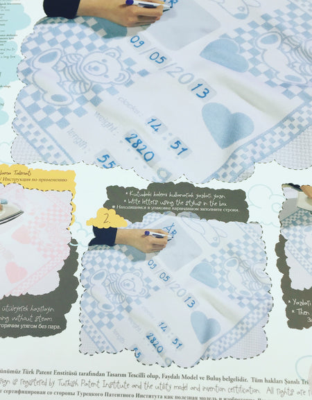 MEMORY BLANKET ( BABY GIRL)