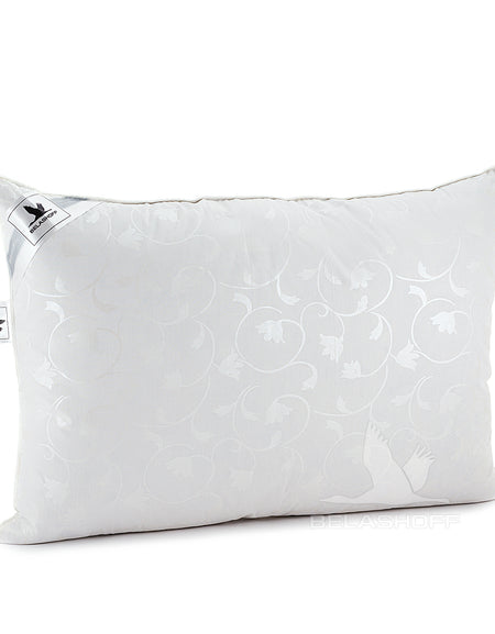 Goose Down/Feather Pillow Collection"Classica" Grey goose down 50%, goose feather 50% (Feels medium hard)