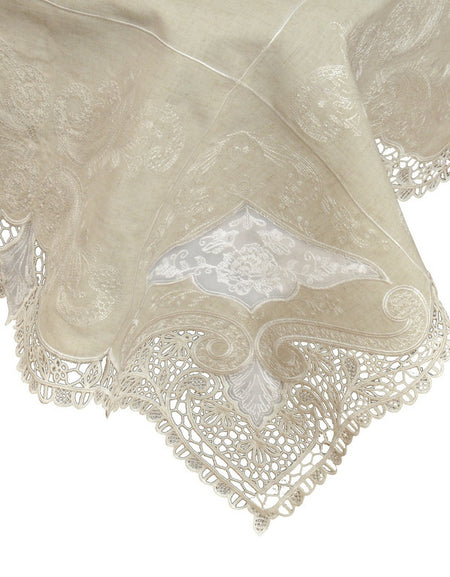 Linen Table Cloth (Hand-Made) Style # 246